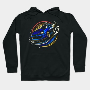 Subaru WRX Blue Hoodie